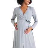 Sleep Well Maternity/Nursing Nightgown & Robe Set