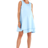 Amaze Sleeveless Cotton Maternity/Nursing Swing Dress