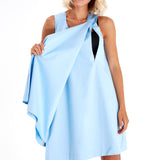 Amaze Sleeveless Cotton Maternity/Nursing Swing Dress