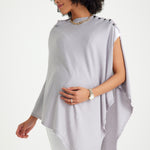 4 in 1 Multipurpose Knitwear as Maternity/Nursing Shawl