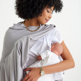 4 in 1 Multipurpose Knitwear as Maternity/Nursing Shawl