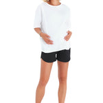 Relax Foldover Waistband Maternity Shorts