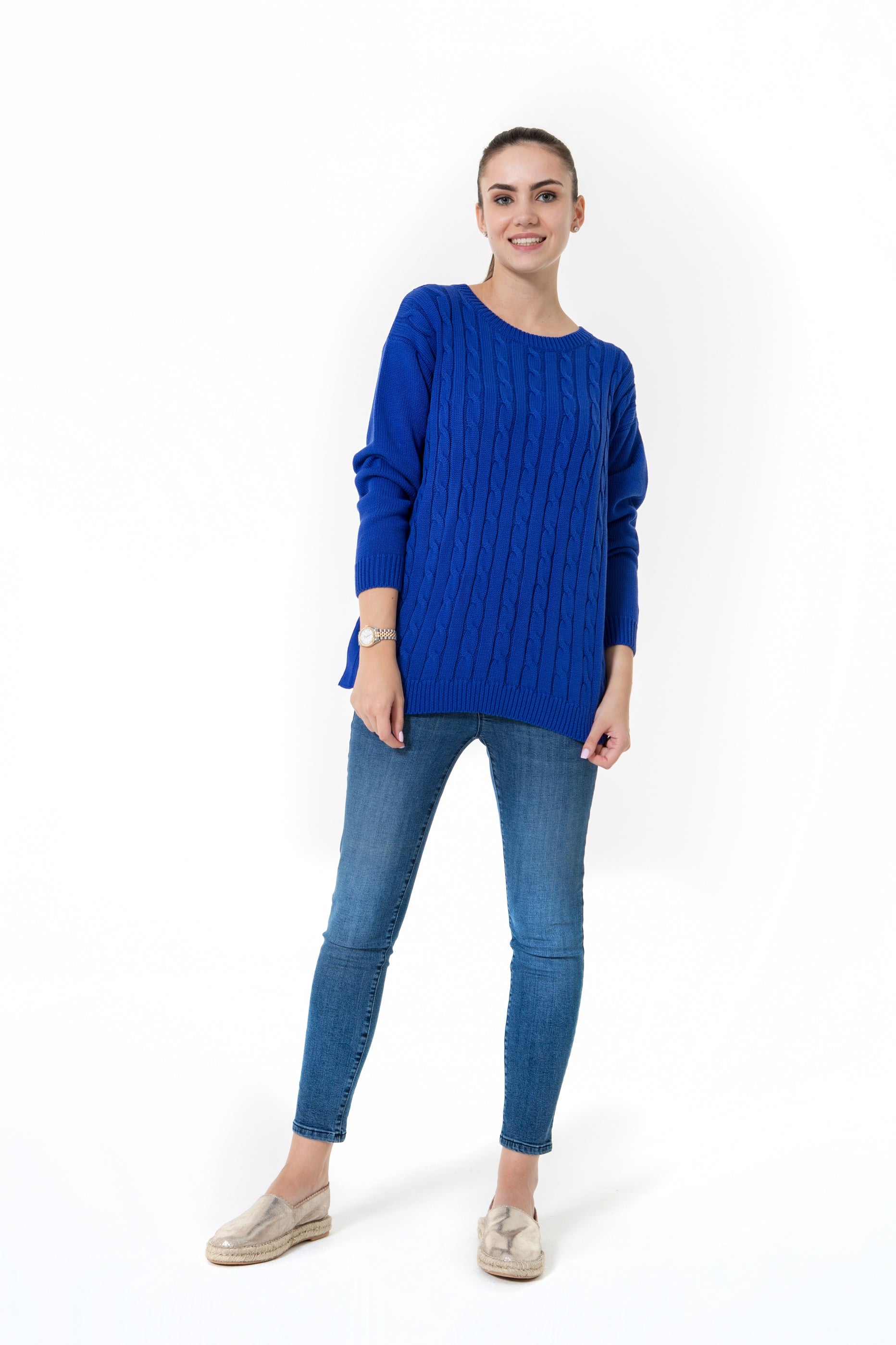 Accouchee Cozy Strike Knitwear Blue