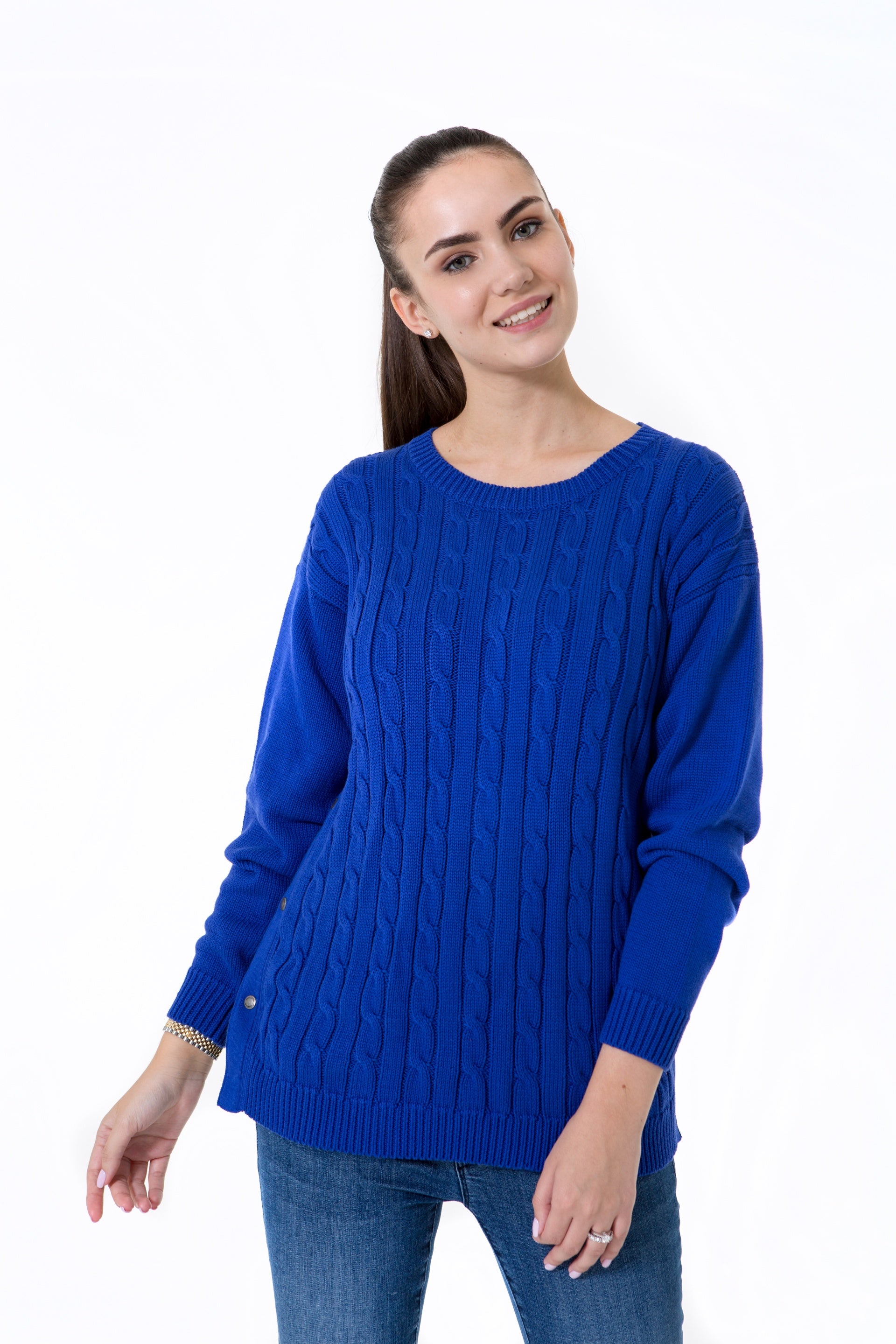 Accouchee Cozy Strike Knitwear Blue