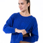Accouchee Cozy Strike Knitwear Blue