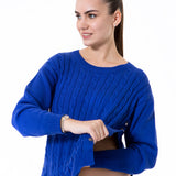 Accouchee Cozy Strike Knitwear Blue
