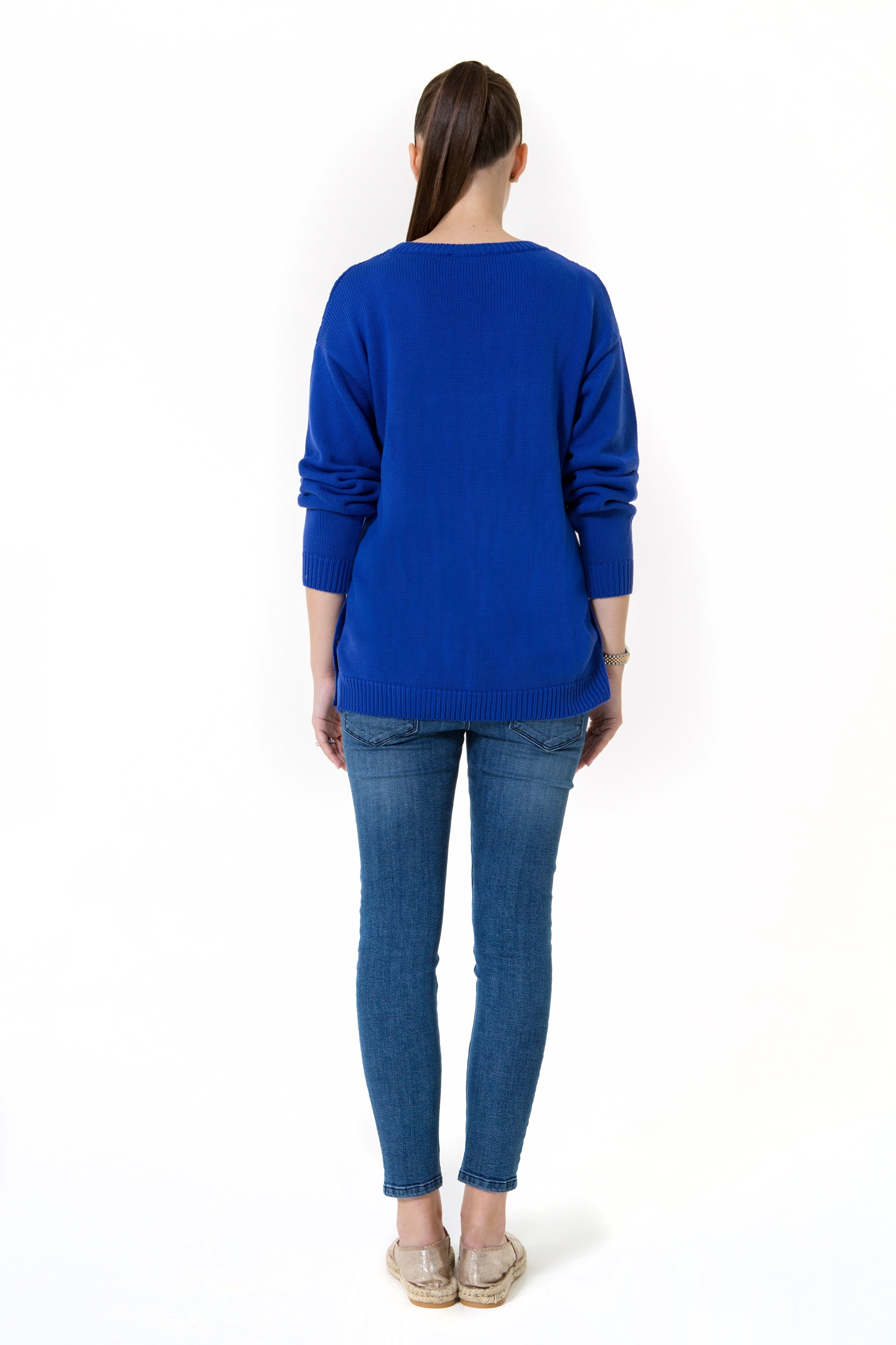 Accouchee Cozy Strike Knitwear Blue