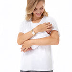Zip Up Maternity/Nursing T-Shirt