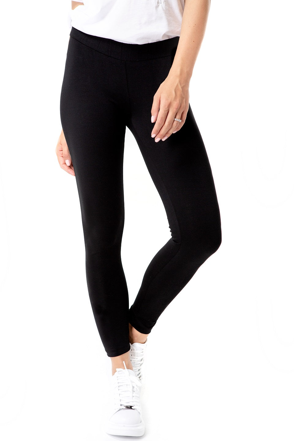Easy Bottom Foldover Waistband Maternity Leggings