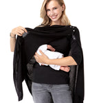 4 in 1 Multipurpose Knitwear as Maternity/Nursing Shawl