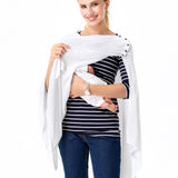 4 in 1 Multipurpose Knitwear as Maternity/Nursing Shawl