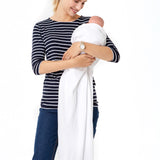 4 in 1 Multipurpose Knitwear as Maternity/Nursing Shawl