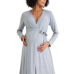 Sleep Well Maternity/Nursing Nightgown & Robe Set
