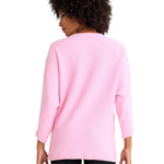 Let Loose Crossover Long Sleeve Maternity/Nursing Knit Top
