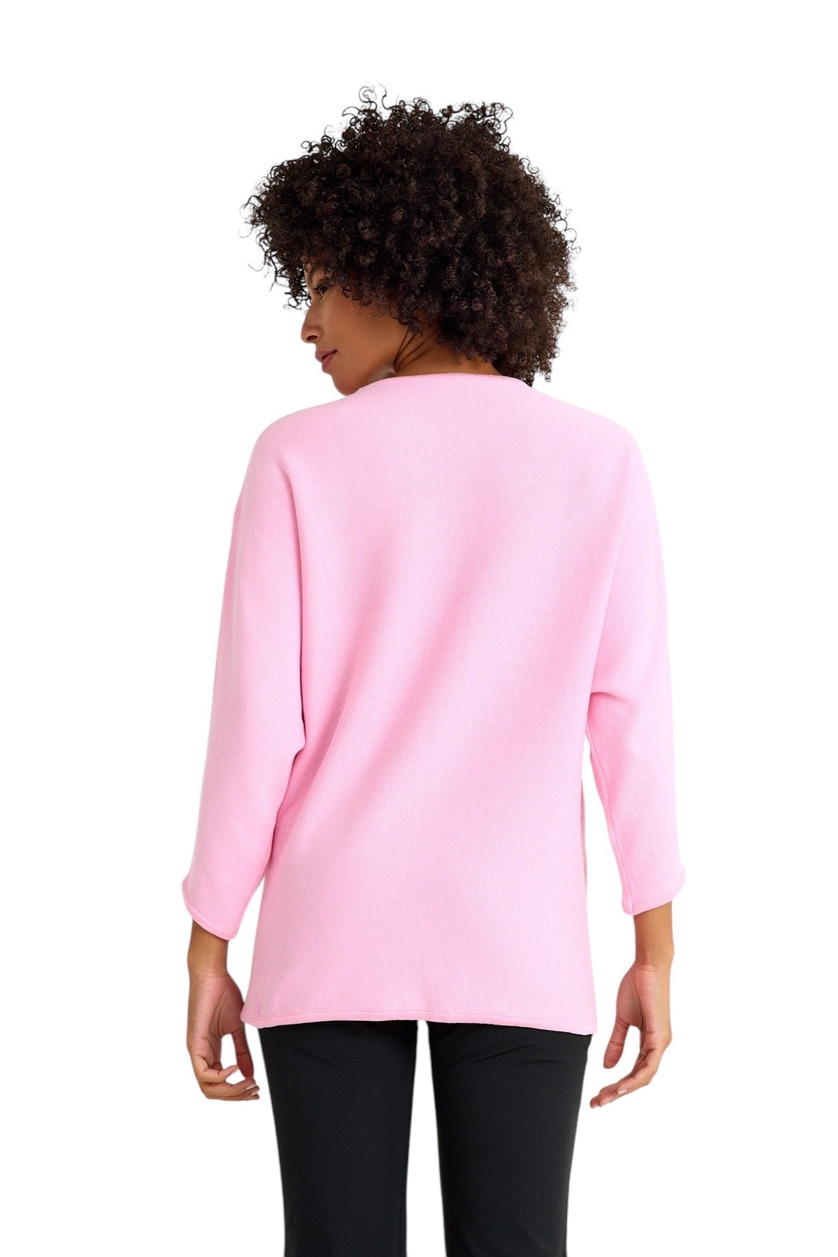 Let Loose Crossover Long Sleeve Maternity/Nursing Knit Top
