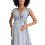 Sleep Well Maternity/Nursing Nightgown & Robe Set

