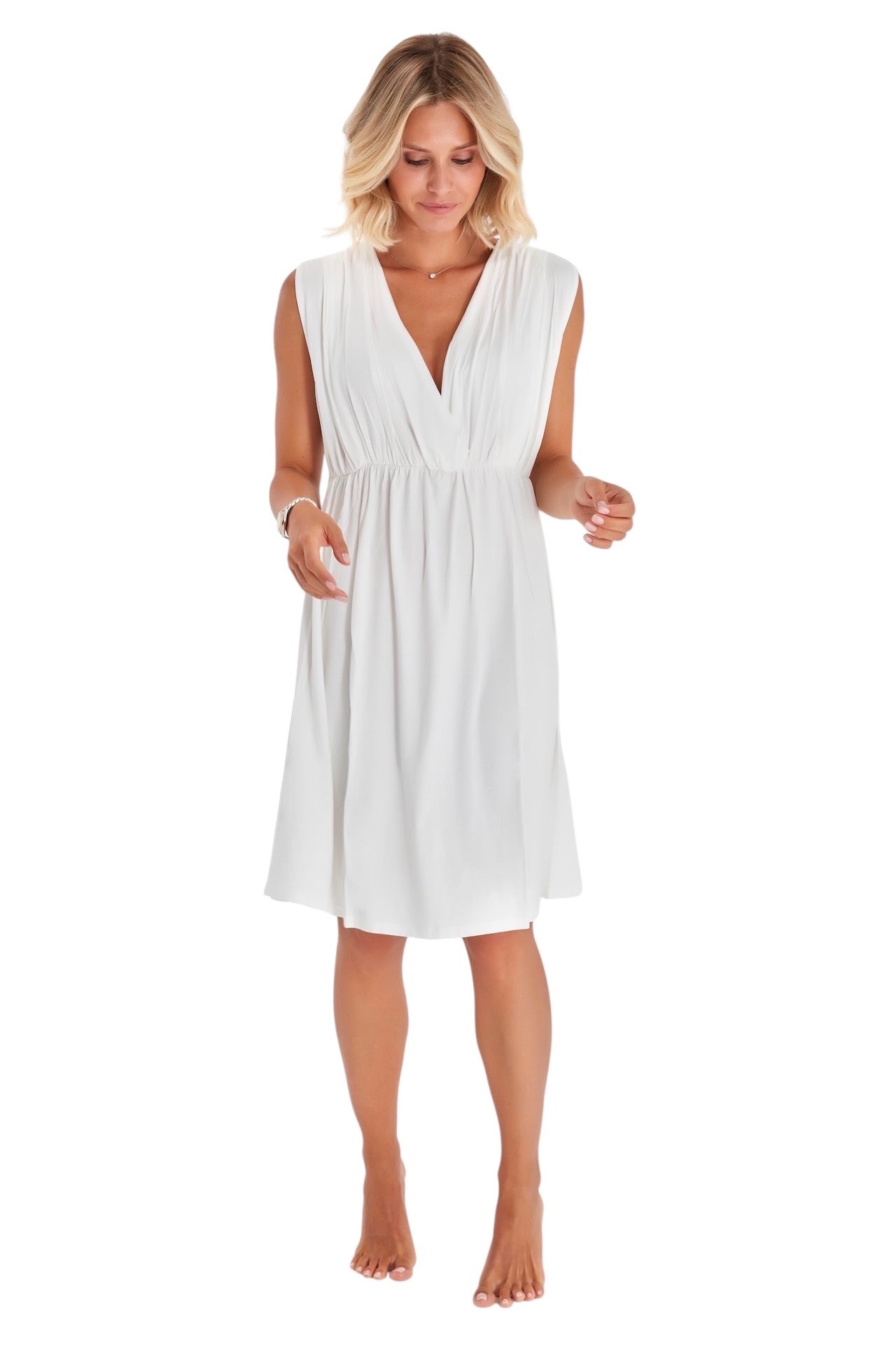 Sleep Well Maternity/Nursing Nightgown & Robe Set
