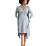 Sleep Well Maternity/Nursing Nightgown & Robe Set
