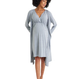 Sleep Well Maternity/Nursing Nightgown & Robe Set
