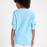 Let Loose Crossover Long Sleeve Maternity/Nursing Knit Top
