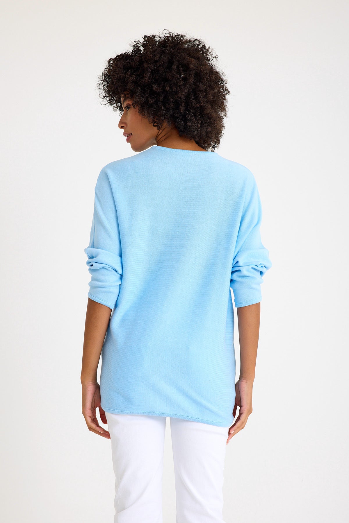 Let Loose Crossover Long Sleeve Maternity/Nursing Knit Top
