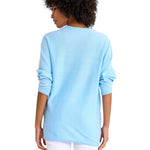 Let Loose Crossover Long Sleeve Maternity/Nursing Knit Top

