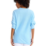 Let Loose Crossover Long Sleeve Maternity/Nursing Knit Top
