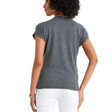 Handy Crossover Short Sleeve Cotton Maternity/Nursing Top
