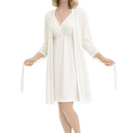 Sleep Well Maternity/Nursing Nightgown & Robe Set
