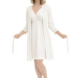 Sleep Well Maternity/Nursing Nightgown & Robe Set
