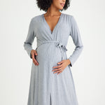 Sleep Well Maternity/Nursing Nightgown & Robe Set
