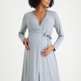 Sleep Well Maternity/Nursing Nightgown & Robe Set
