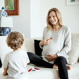 Casual Elegance Long Sleeve Maternity/Nursing Knit Top
