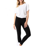 Easy Bottom Foldover Waistband Maternity Leggings
